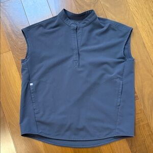 Figs Women's Dark Blue Sleeveless Tank Top